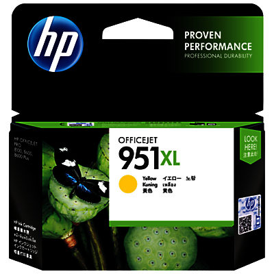 HP 951XL Ink Cartridge, Yellow, CN048AE HP 951XL Ink Cartridge, Yellow, CN048AE